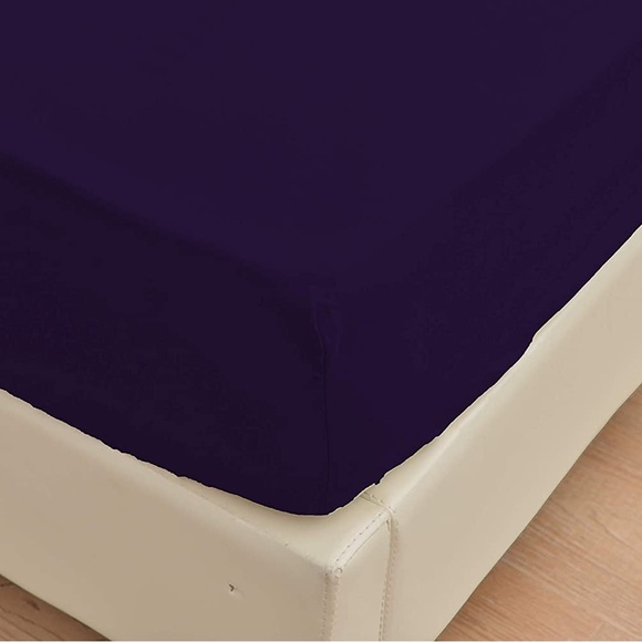 6 PCS Ultra Soft Cool Bamboo Sheet Set - King- Purple - Picture 11 of 12